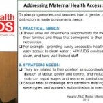 Gender Inequality and Inequity as Barriers to Access Maternal Health Care: A Case of PMTCT Service