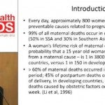 HIV and Postpartum Morbidity/Mortality