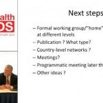 Next Steps for the Maternal Health, HIV, and AIDS Meeting