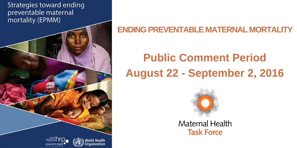 Calling All Technical Experts in Maternal Newborn Health Measurement: Two Ways to Get Involved