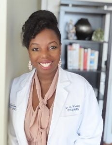 Perinatal and reproductive psychiatrist Dr. Alexis Lighten Wesley. 